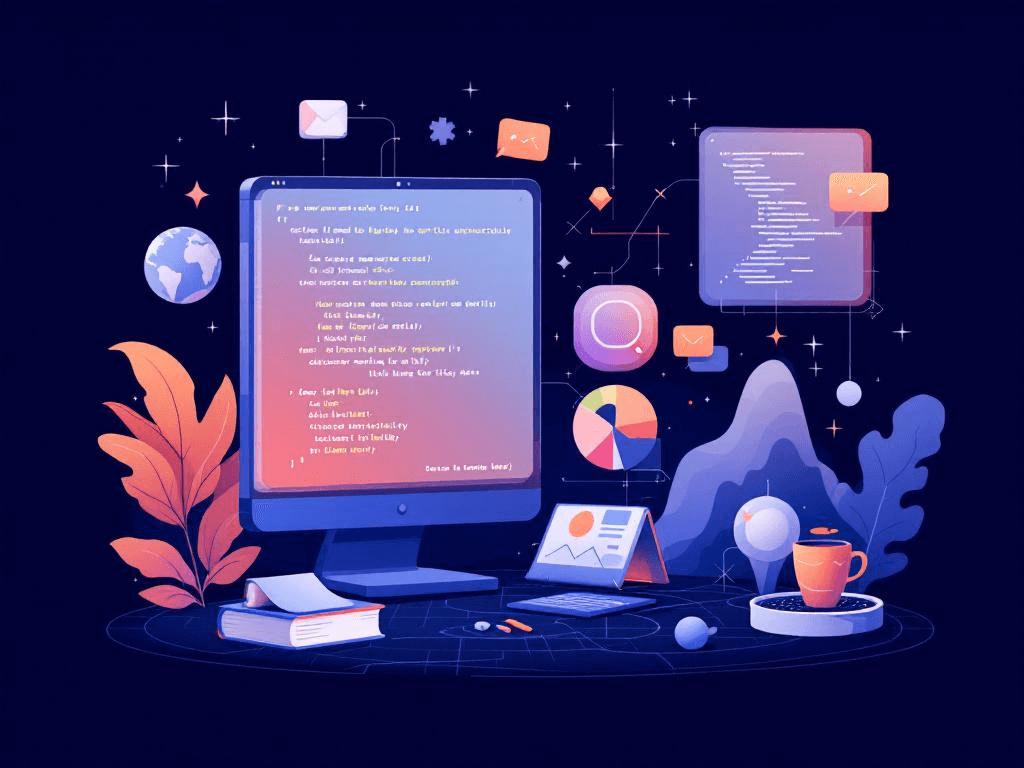 A professional abstract illustration representing the concept of Why AI-Generated Code Often Has a Specific, Predictable F...